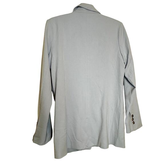 41 Hawthorn Women’s Light Blue Blazer 2-Button Closure Long Sleeve NWOT Small - Picture 5 of 9